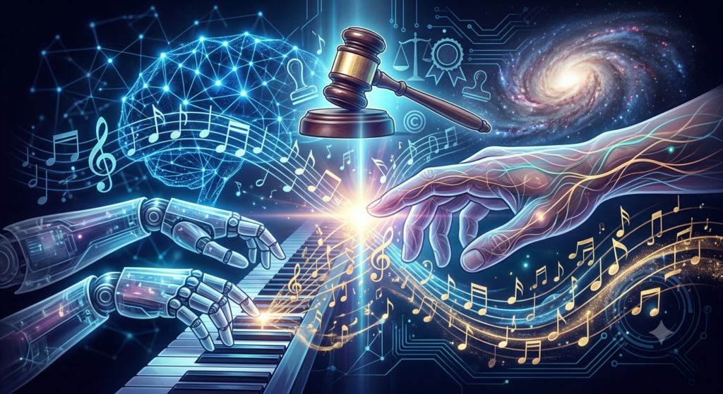 Música creada con Inteligencia Artificial: ¿de quién son los derechos de autor?