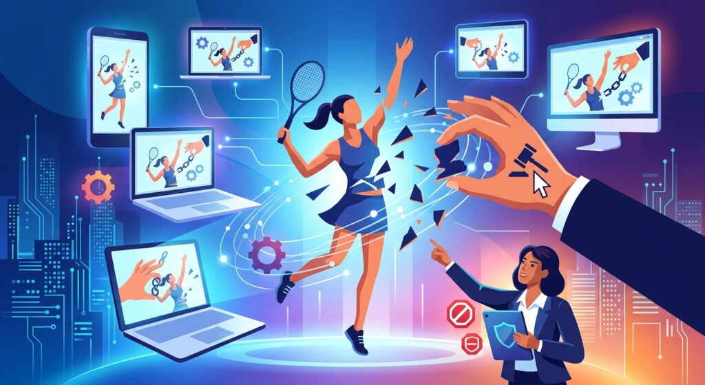 Uso no autorizado de la imagen de deportistas en internet: cómo reclamar